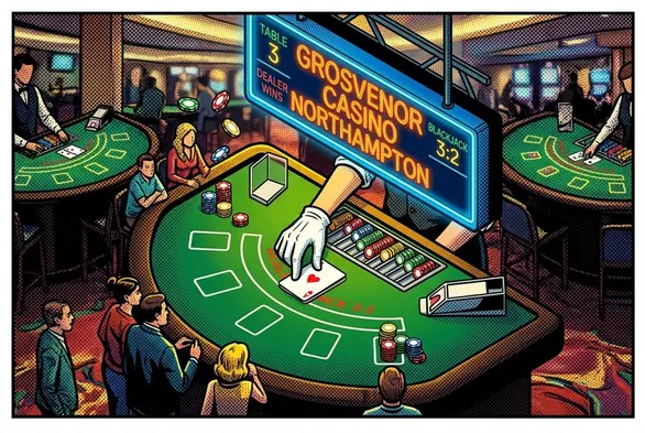 blackjack strategi og spilleregler: Grosvenor Casino Northampton